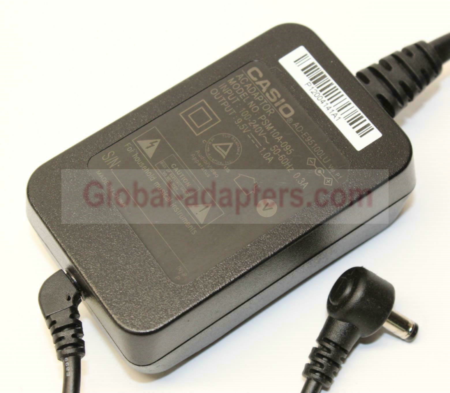 New 9.5V 1A Casio PSM10A-095 Power Supply Ac Adapter
